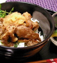 さっぱり!豚おろし丼